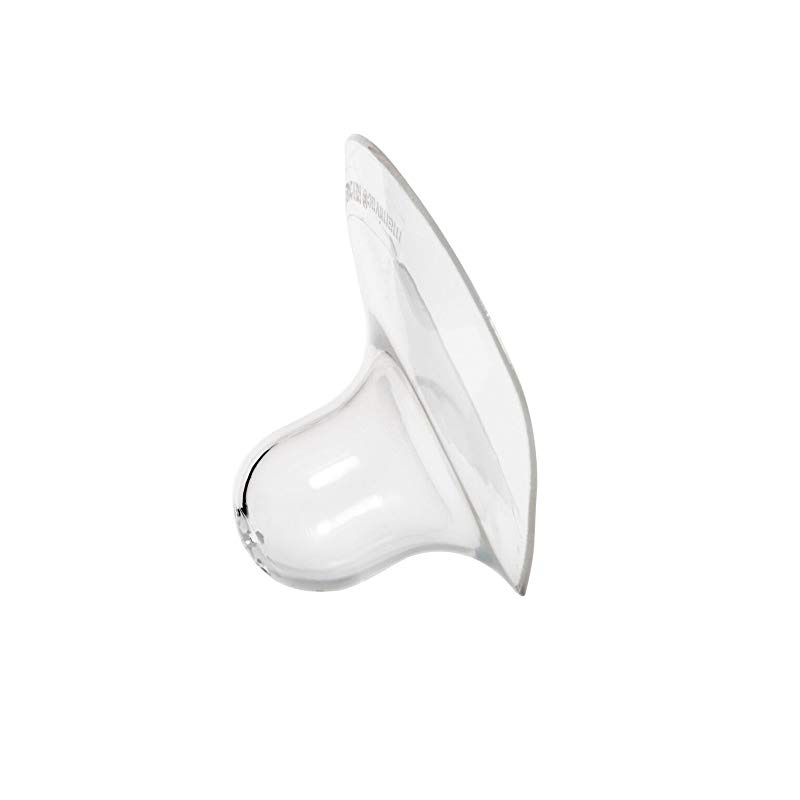 Small // 18mm BPA//DEHP Free 2 Count for Breastfeeding Latch Difficulties Works Well w//Spectra Baby USA Products Conical Shaped Mamivac Nipple Shield with Carrying Case