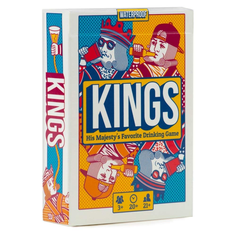 Kings Drinking Game Playing Cards - Waterproof Custom Plastic Cards with  Instructions on the Cards - Ring of Water, Waterfall, King's Cup by Brewski  Brothers by Brewski Brothers - Shop Online for