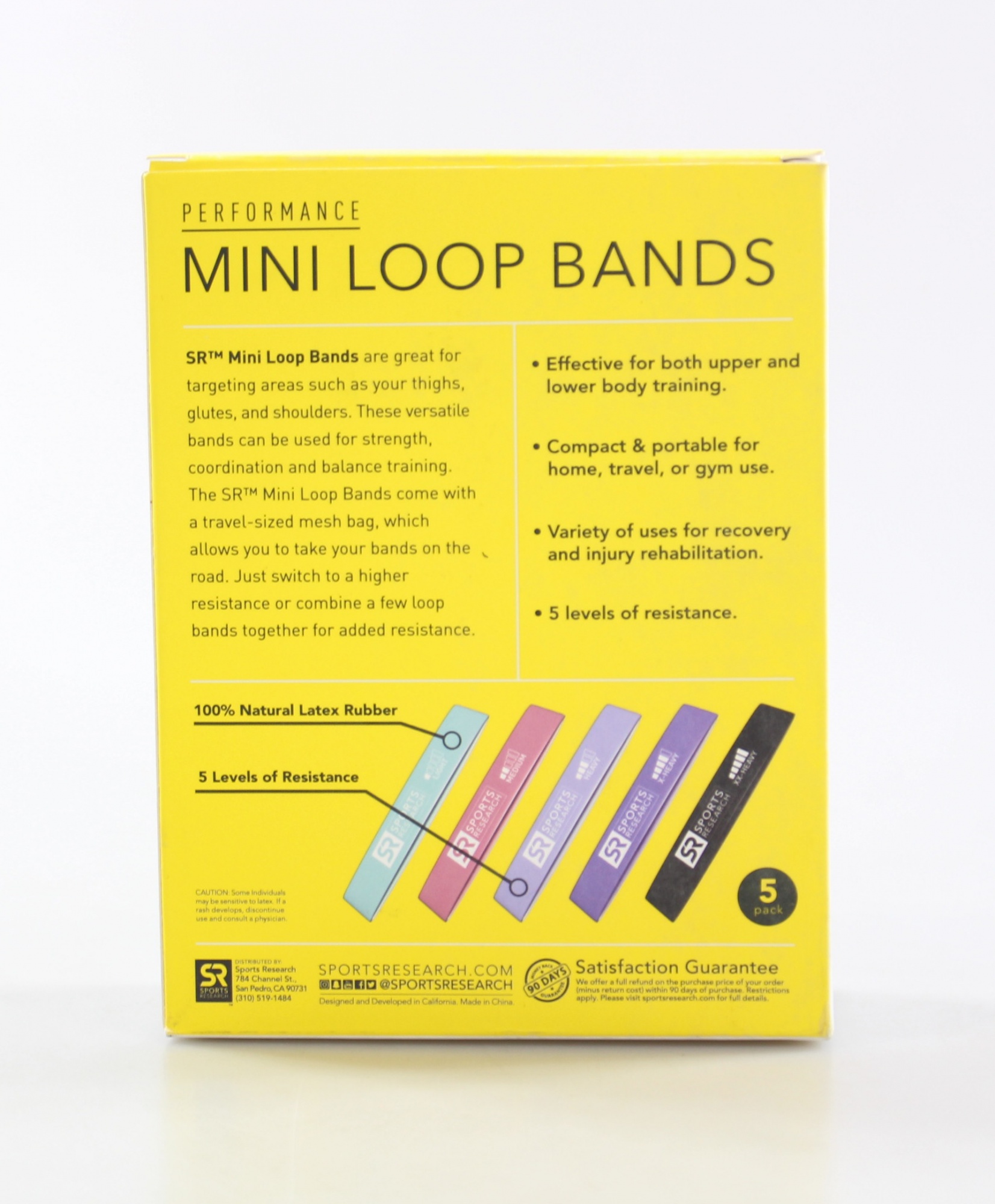 sports research resistance bands