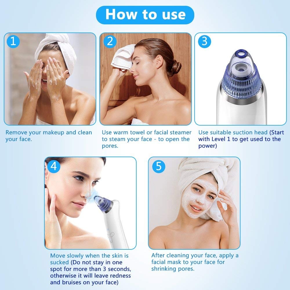 coofo blackhead remover vacuum pore acne cleanser