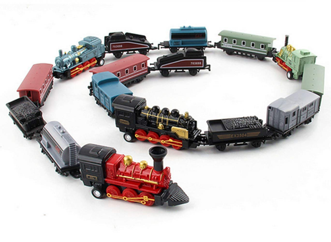 Hotsellhome New Classical Alloy Retro Steam Simulated Joint Train Model Kid Child Toys Gifts Black Hotsellhome New Classical Alloy Retro Steam Simulated Joint Train Model Kid Child Toys Gifts Black