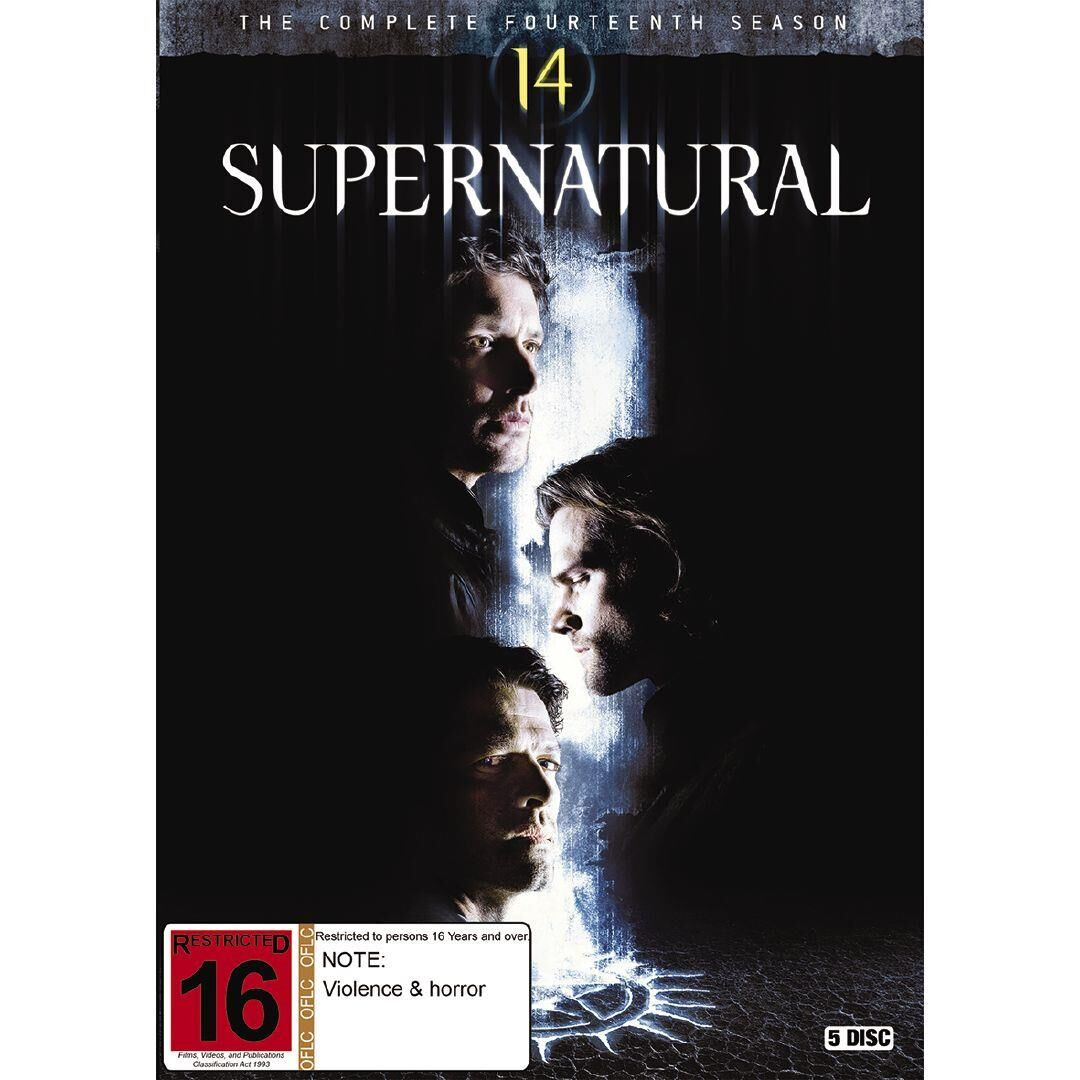 SUPERNATURAL ⅩⅣ DVD 難有り スーパーナチュラル 14シーズン Supernatural (Season 14) (2019) R1 DVD Cover - DVDcover.Com