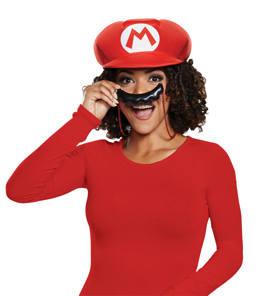 Super Mario Bros. Mario Hat \u0026 Moustache 