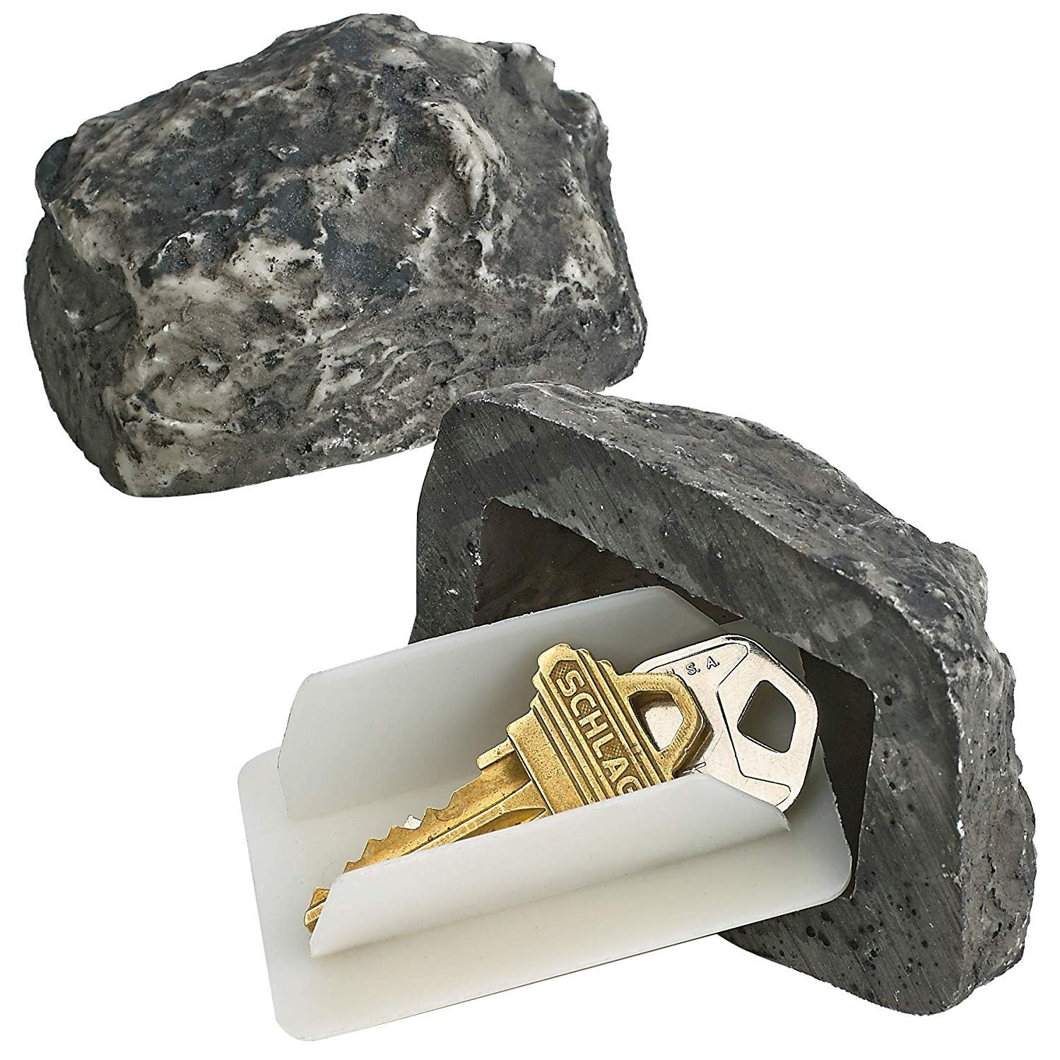 Key Cabinets Shiningup Fake Rock Stone Key Box Looks And Feels