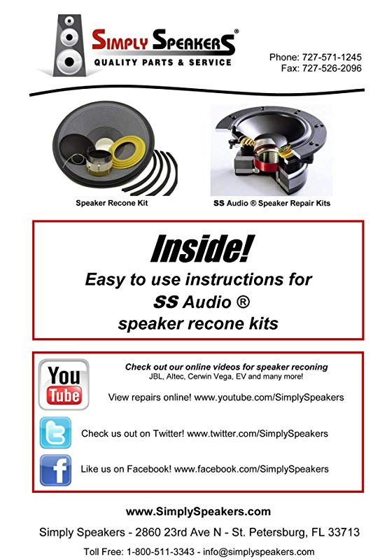 jbl d130 recone kit
