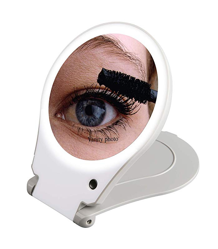 Floxite Circle Lite Lighted Travel And Home 10x Magnifying Mirror By For Beauty In Australia Home 10x Magnifying Mirror By Floxite, Floxite 10x Magnifying Lighted Mirror
